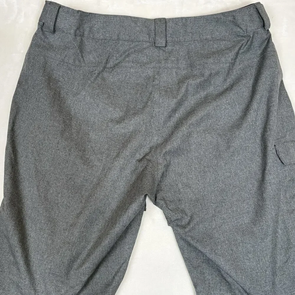 The North Face Mens DryVent Ski Snow Pants Mens XL Short Gray Waterproof XL
